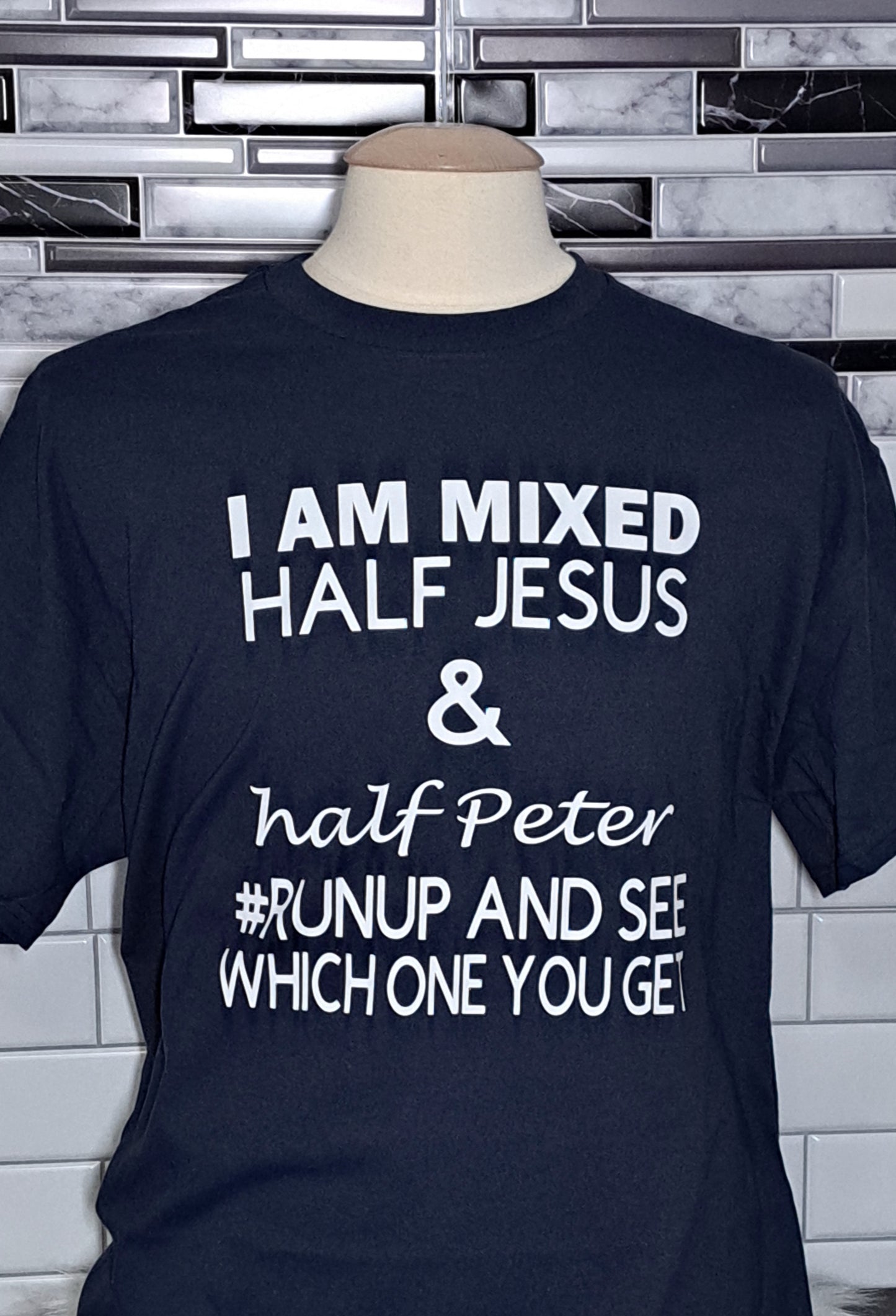 MIXED HALF JESUS