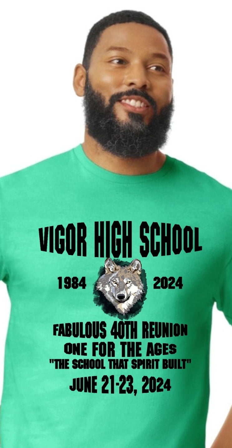 VIGOR HIGH SCHOOL Reunion Tshirt