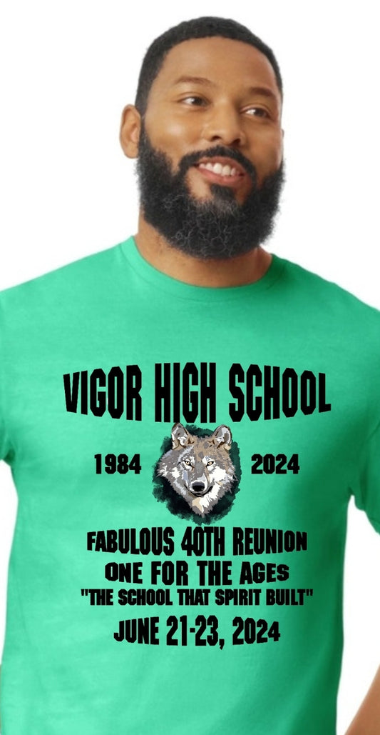 VIGOR HIGH SCHOOL Reunion Tshirt