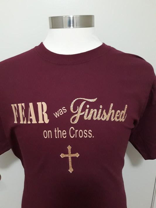 FEAR WAS FINISHED