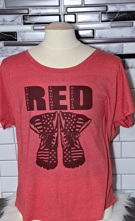 RED SHIRT FRIDAY BOOTS