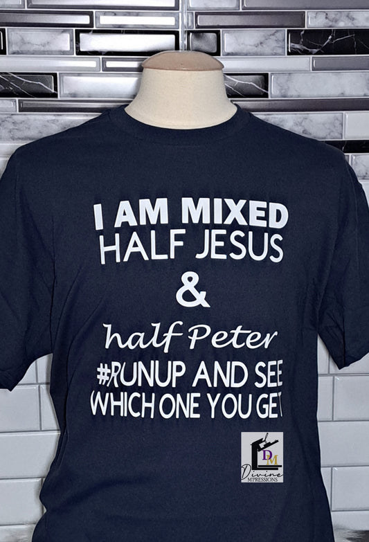 MIXED HALF JESUS