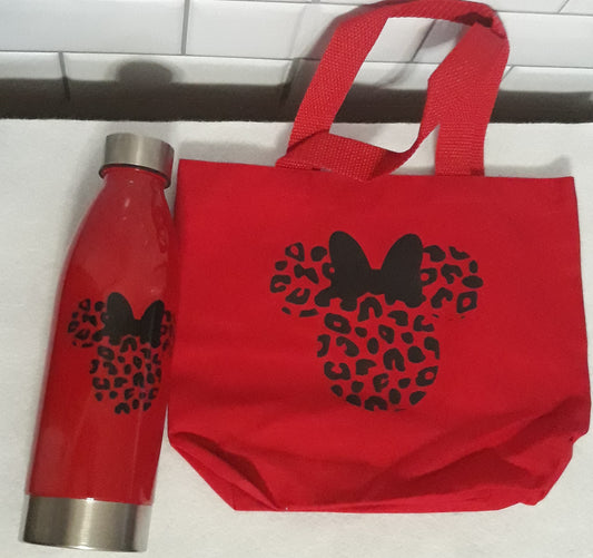 Tote & Water Bottle Set