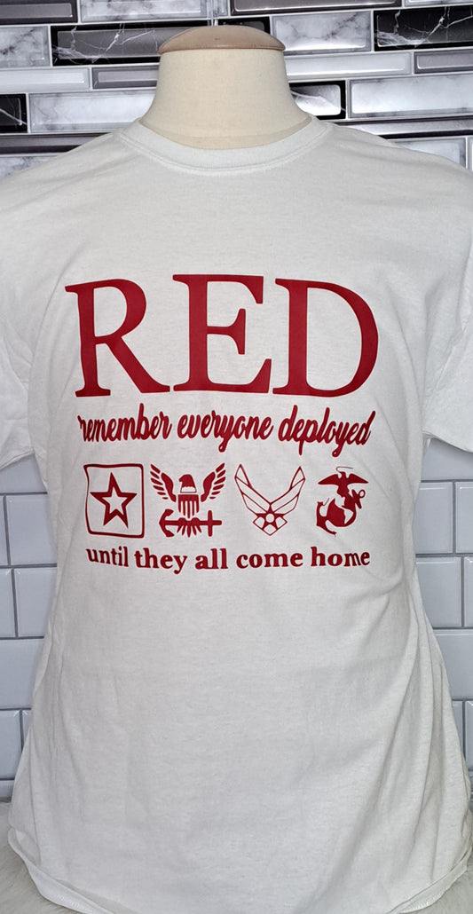 RED Until They All Come Home